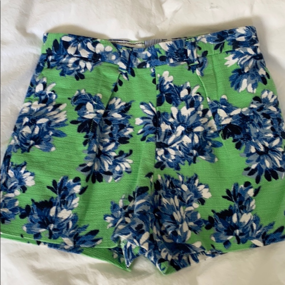 J Crew floral shorts
